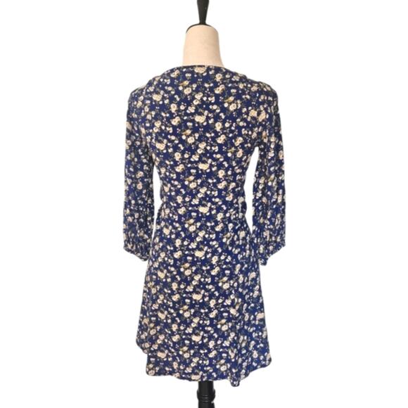 Rolla’s x Free People | Valerie Rambling Rose Dress in French Blue Size Small - Picture 8 of 14